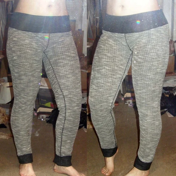 New ALICE + OLIVIA leggings Large 10 foldover wais - Picture 7 of 8